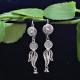 Mirage Silver Filigree Earrings